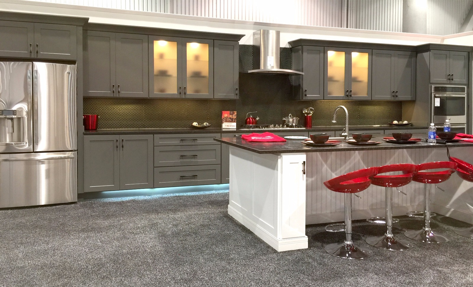 Shaker Gray Kitchen Base Cabinet 27″