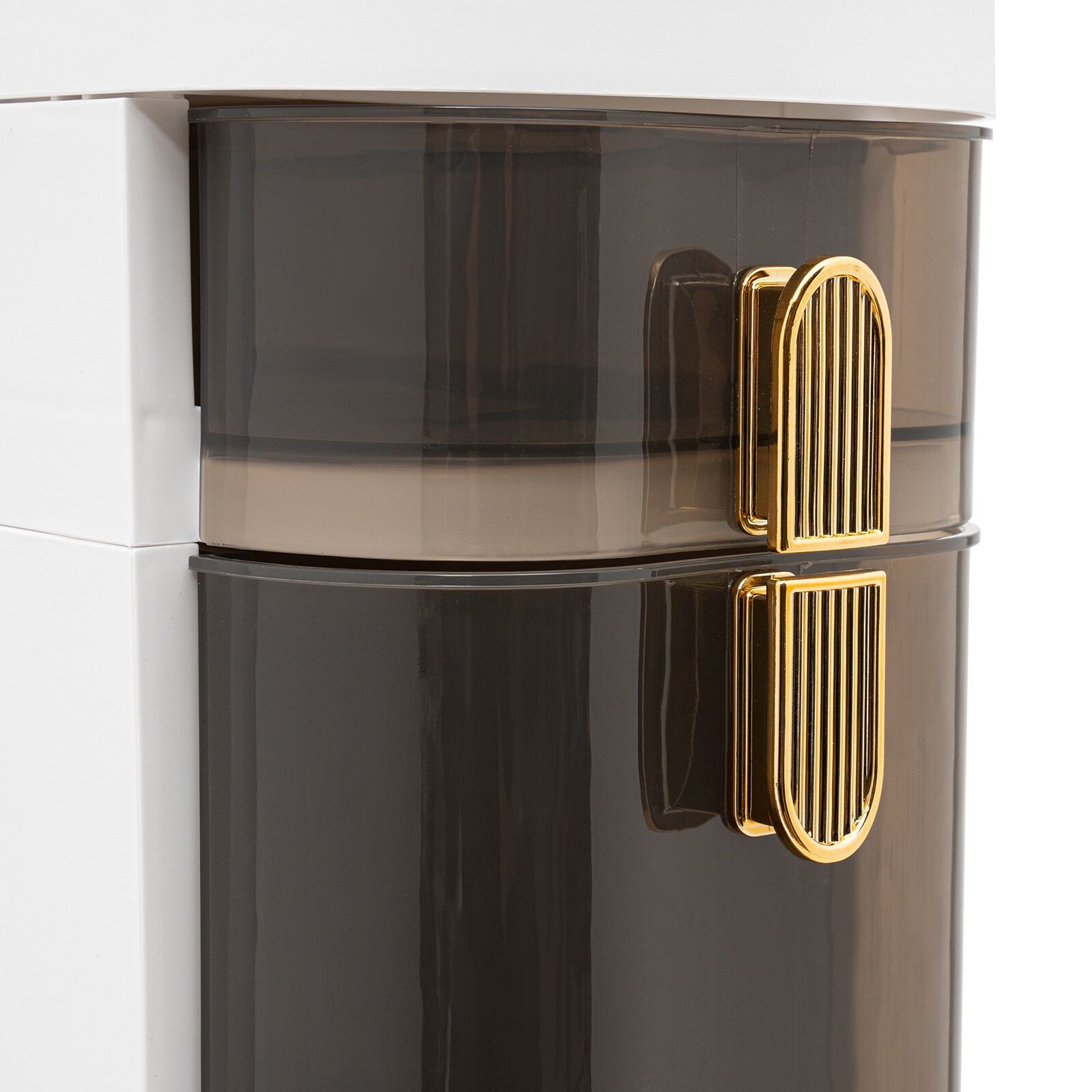 3-Tiers Narrow Slim Storage Cabinet, Bathroom Floor Organizer (16.1*7*30.7in)