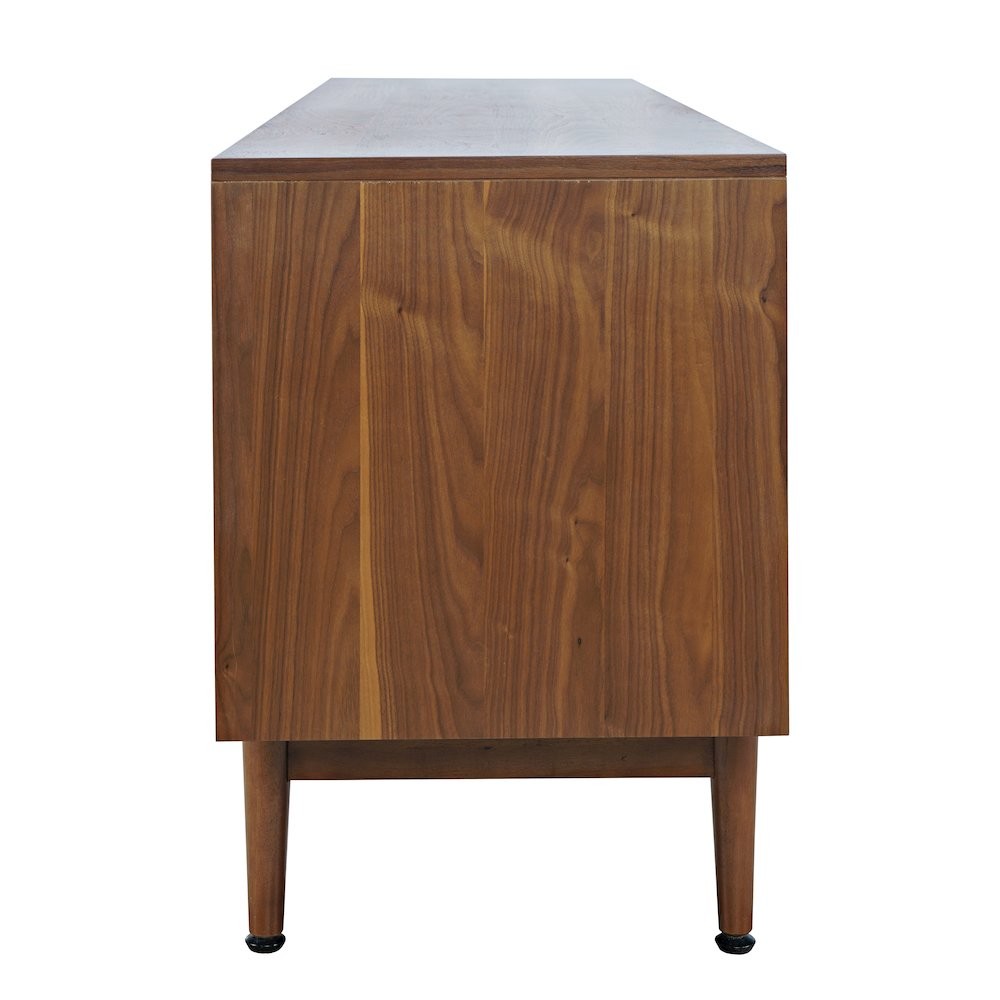 Olson 67″ Mid-Century Modern Scandinavian Console TV Stand Storage Cabinet