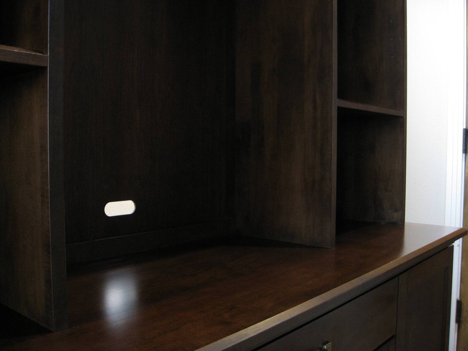BARONET CLASSIC WALNUT STAIN SOLID MAPLE CREDENZA MADE IN CANADA