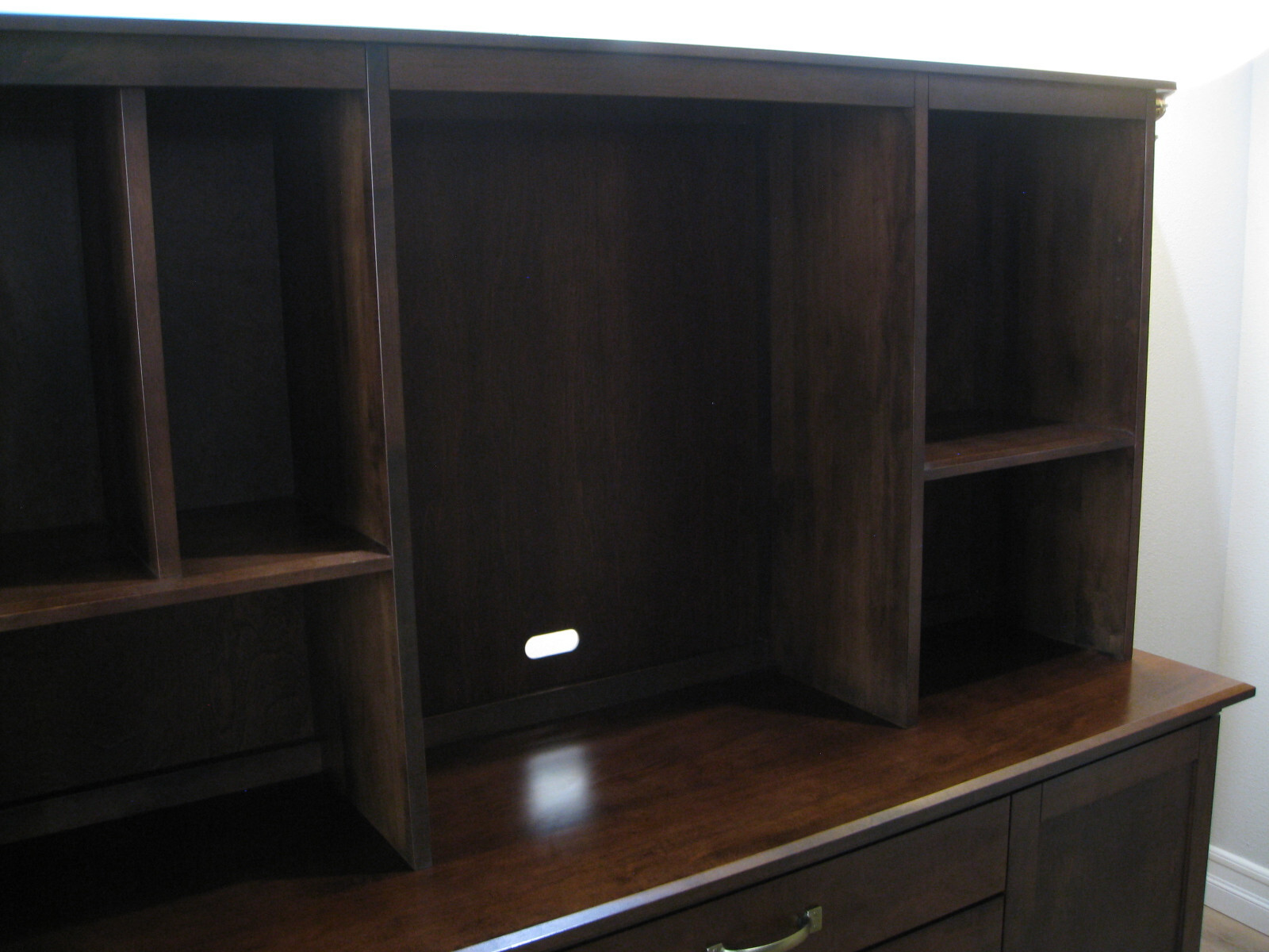 BARONET CLASSIC WALNUT STAIN SOLID MAPLE CREDENZA MADE IN CANADA