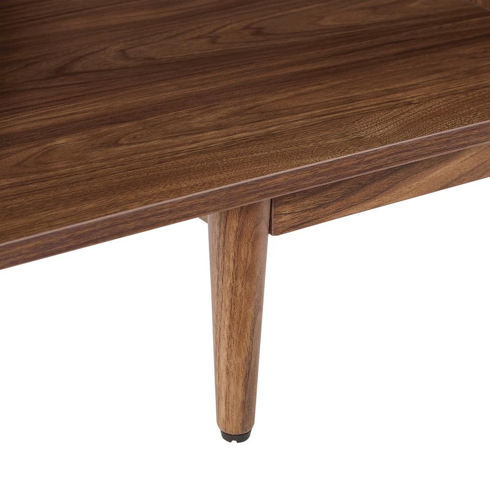 Liam Large Record Storage Console Cabinet Walnut