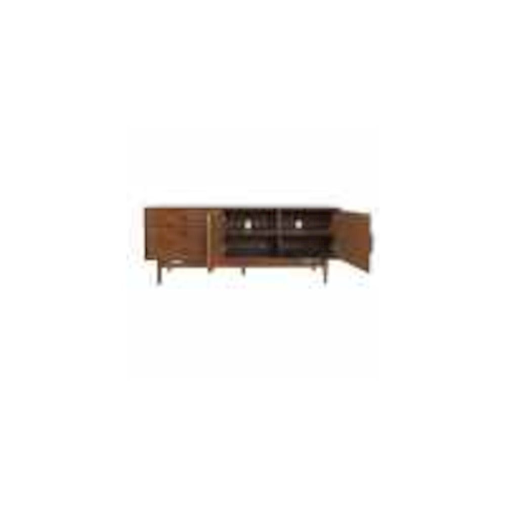 Olson 67″ Mid-Century Modern Scandinavian Console TV Stand Storage Cabinet