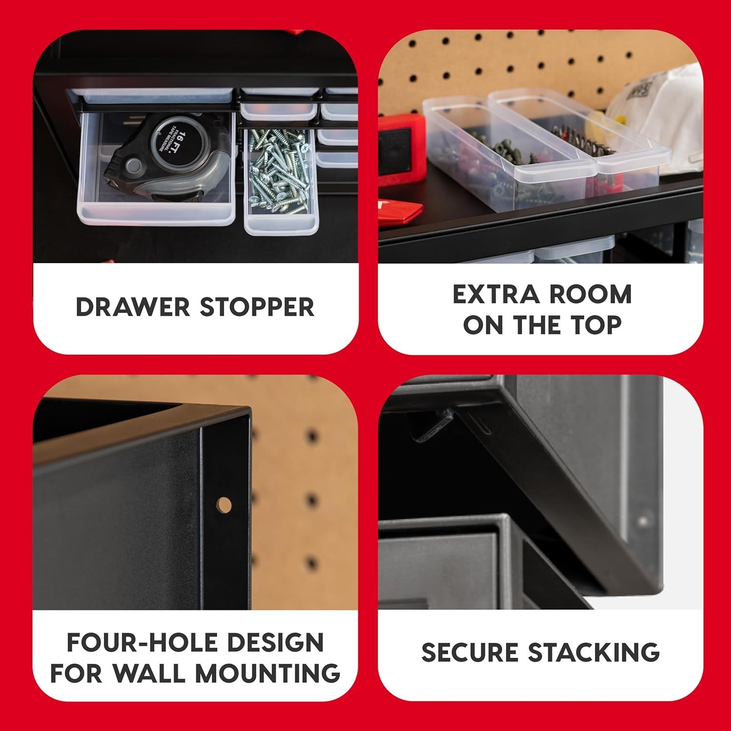 Multi-Purpose 36-Drawer Organizer – Perfect for Hardware, Crafts & Electronics