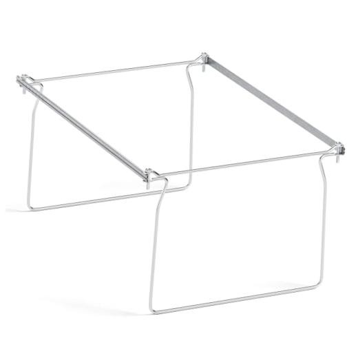 Hanging File Folder Frame, Letter Size File Drawer Organizer for Desks, 1