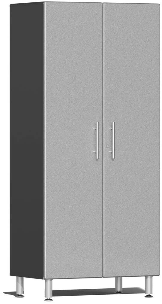 Ulti-MATE Garage UG21006S 2-Door Tall Garage Cabinet in Stardust Silver Metallic