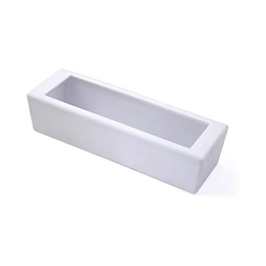 Storage Bin Organizer for Gallon Bags – Large 11.6 L x 3.9 W x 2.8 H inches