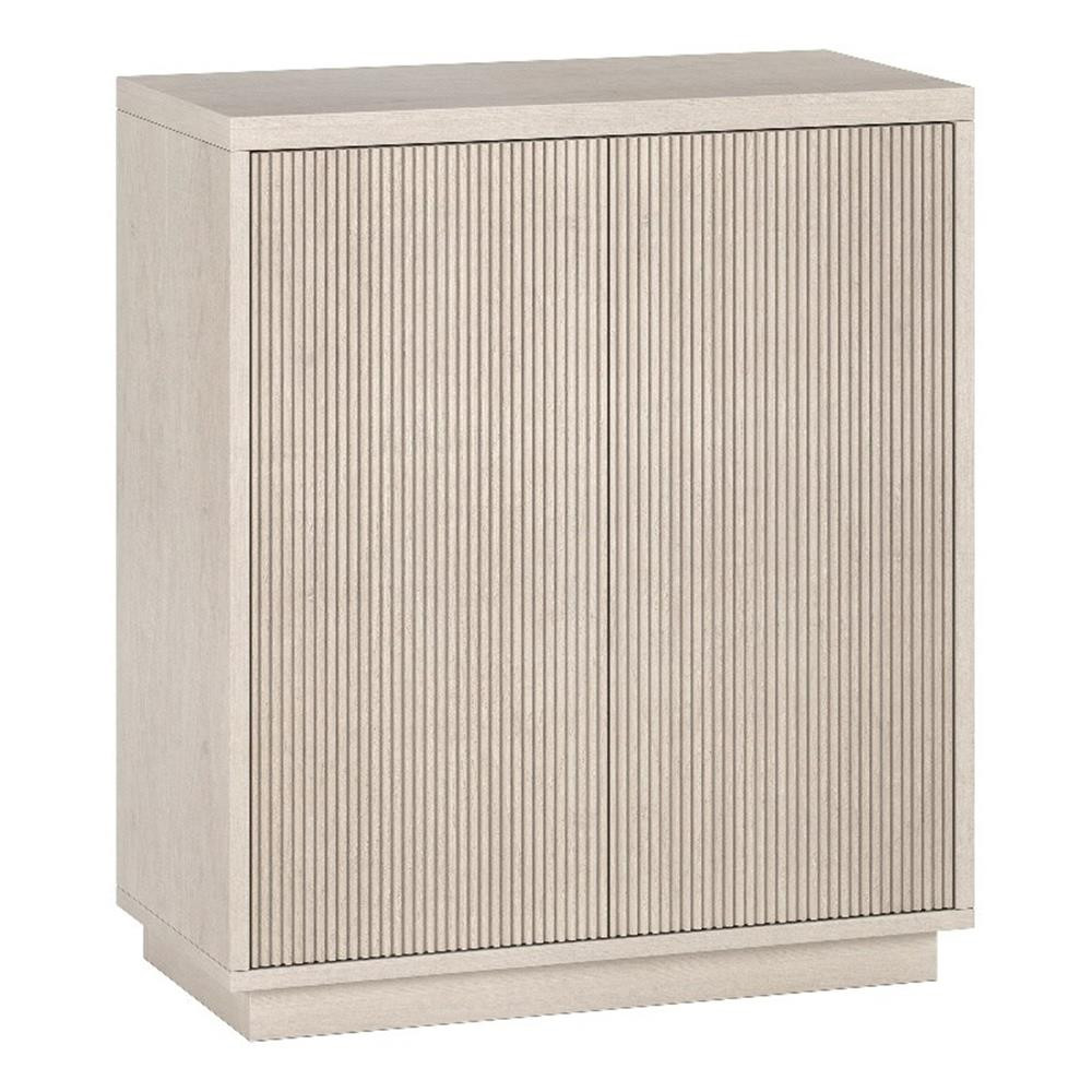 Henn&Hart 27.75″ Alder White MDF Accent Cabinet