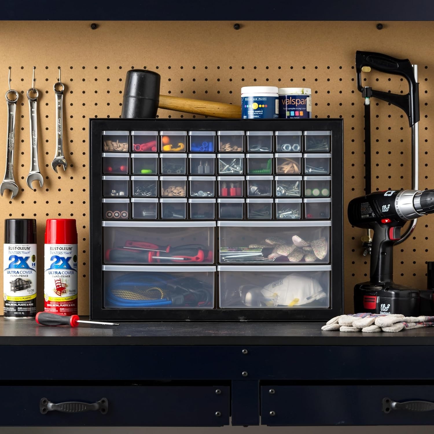 Multi-Purpose 36-Drawer Organizer – Perfect for Hardware, Crafts & Electronics