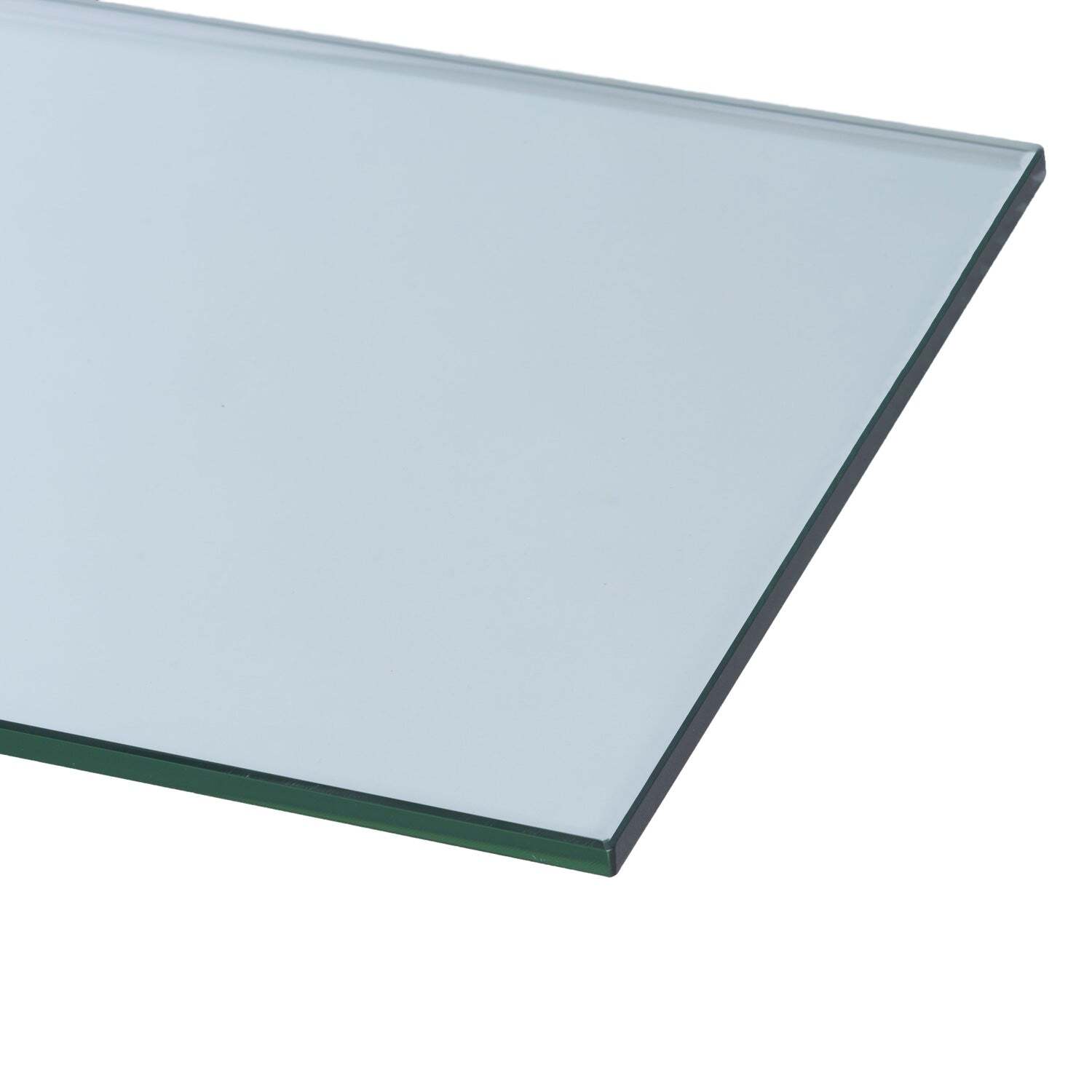 Clear Glass Only Shelves By Spancraft Glass 4.75X12GS10MMFPTCTMP