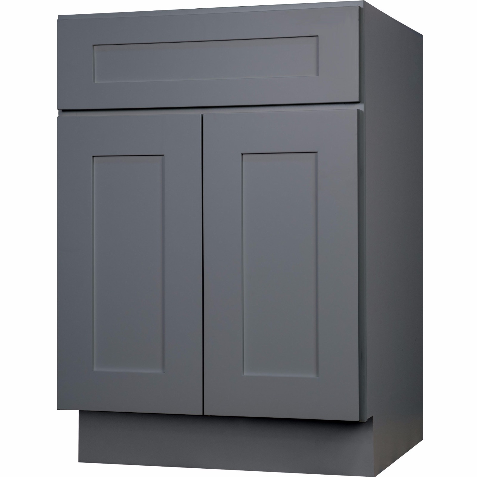 Shaker Gray Kitchen Base Cabinet 27″